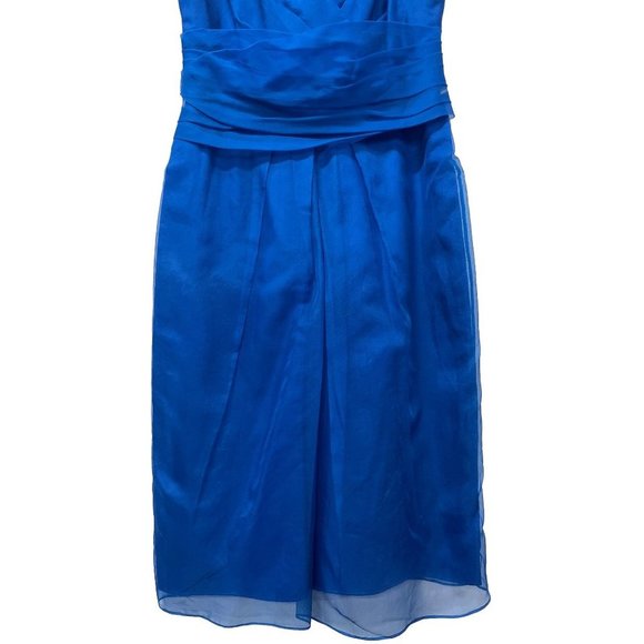 Vera Wang Designer Dress Maids Collection Royal Electric Blue - Picture 3 of 9